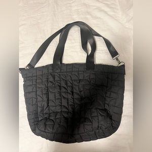 Figs Quilted Puffer Tote
